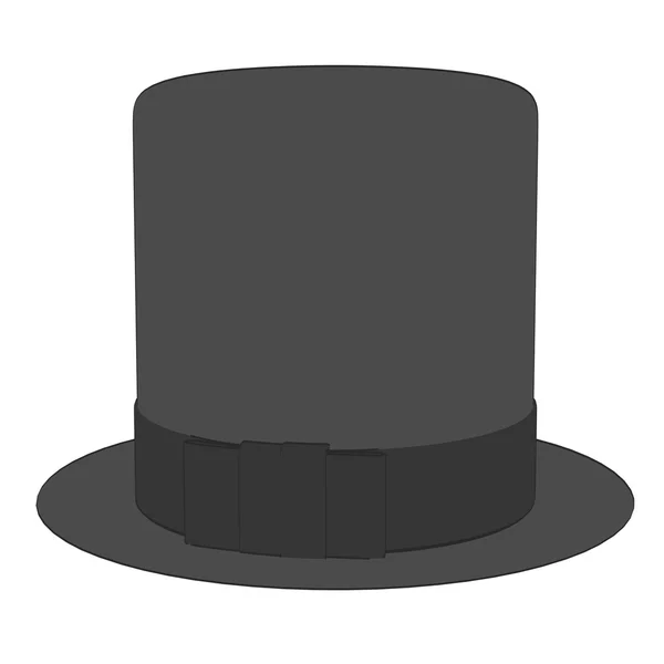 2d cartoon illustration of hat — Stock Photo, Image