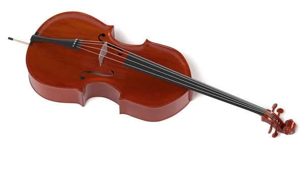 3D renderização de baixo - instrumento musical — Fotografia de Stock