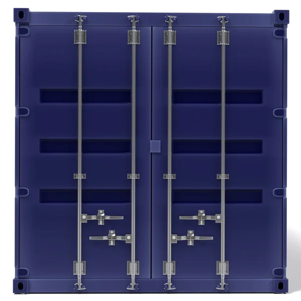 3d representación de contenedores de carga — Foto de Stock
