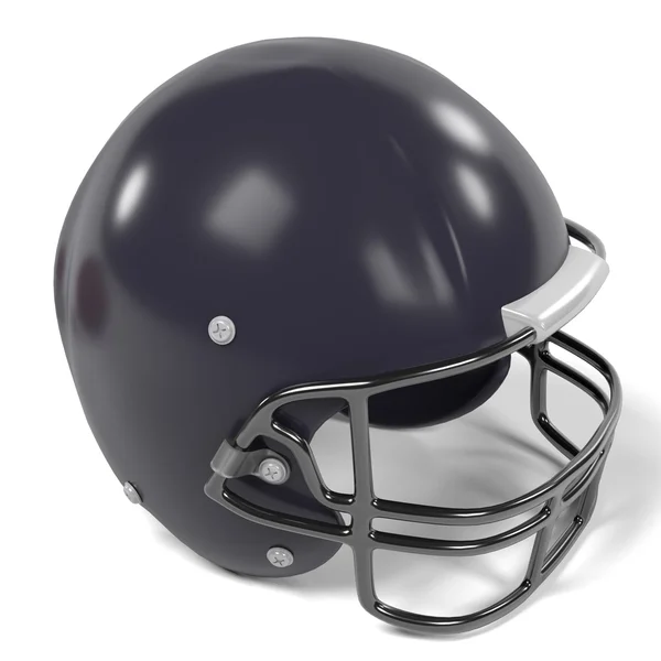 Futbol kask 3D render — Stok fotoğraf