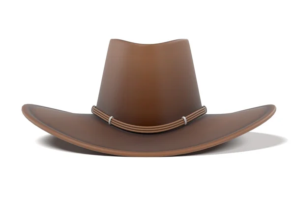 Renderizações 3d de chapéu cowboy — Fotografia de Stock