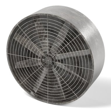 3D render büyük fan