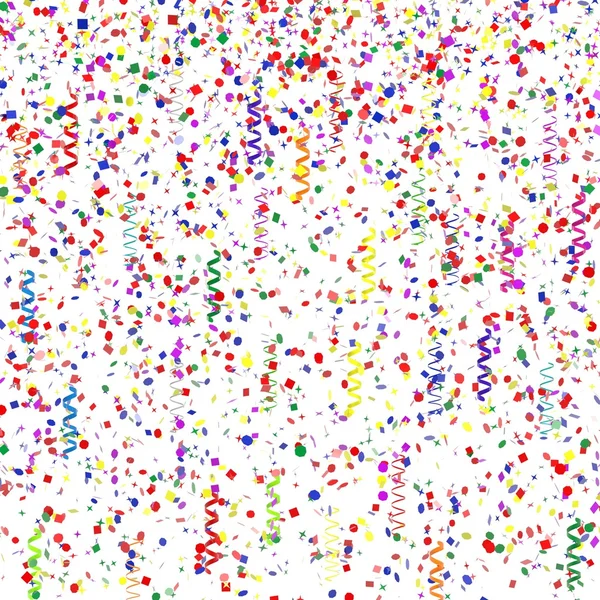 3d renderizado de fiesta confeti —  Fotos de Stock