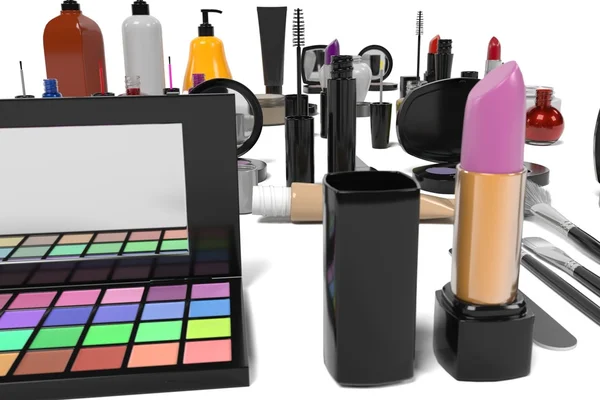 3d rendering of cosmetics set — Stock Photo, Image