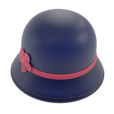 3D render cloche şapka