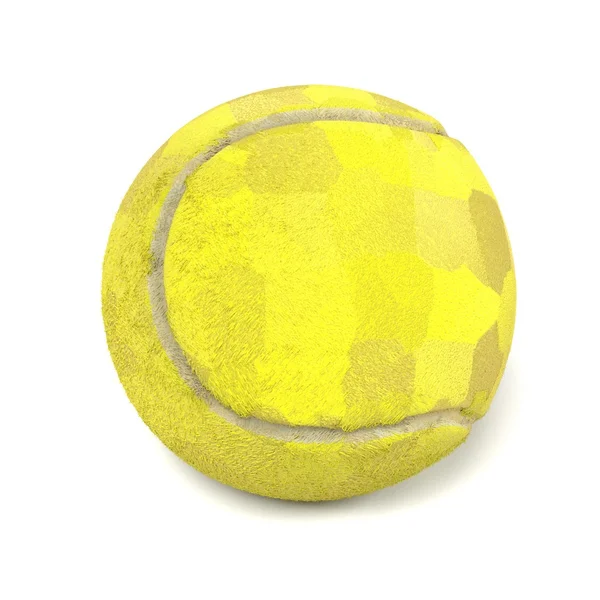 Renderizações 3d de bola de tênis — Fotografia de Stock