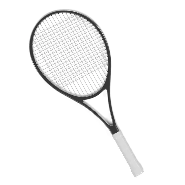 Tenis raketi 3D render — Stok fotoğraf