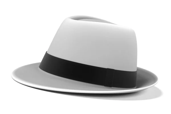 Renderizados 3d de sombrero fedora — Foto de Stock