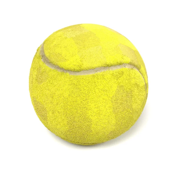 3D візуалізація тенісного м'яча — стокове фото