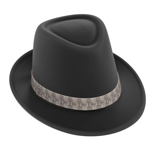 3d renderings of fedora hat — Stock Photo, Image