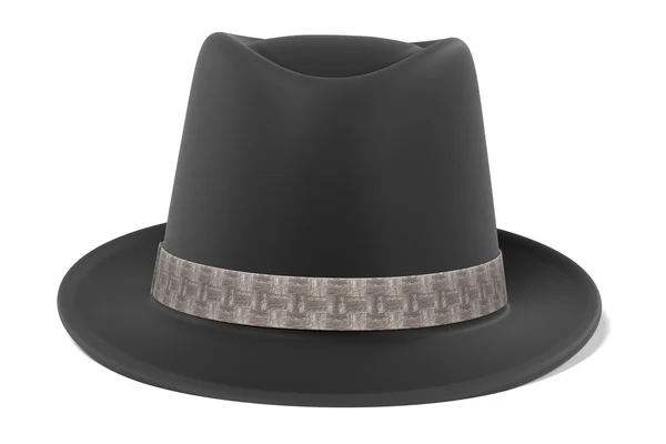 3D wizualizacje kapelusz fedora — Zdjęcie stockowe