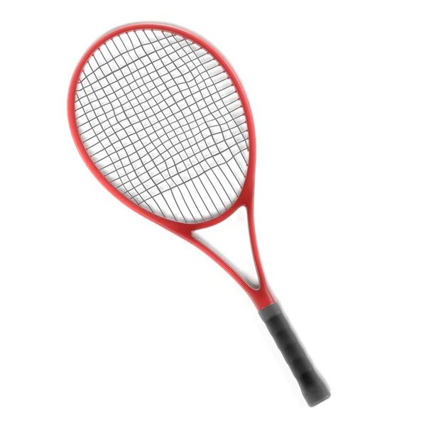 3D-renderingar av tennisracket — Stockfoto