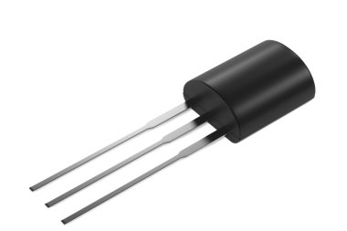 transistör bölümünün 3D render