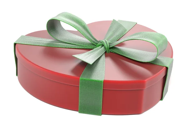 3d renderings of gift with ribbon — Stock Photo, Image