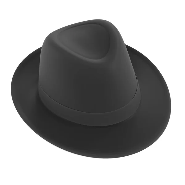 Representación 3d de sombrero trilby — Foto de Stock