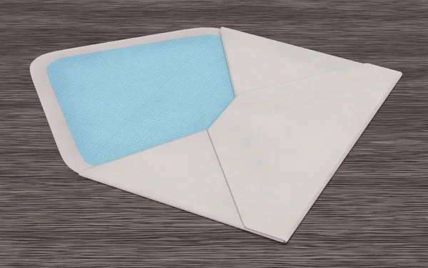 Realistic Render Paper Envelope — Stock Photo, Image
