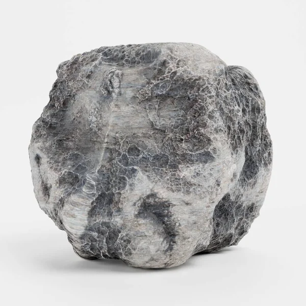 Realistický Render Rock Stone — Stock fotografie