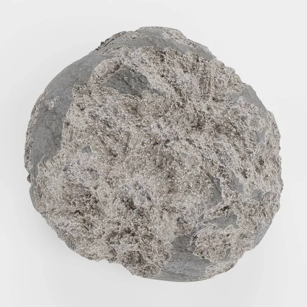 Ρεαλιστική Render Rock Stone — Φωτογραφία Αρχείου