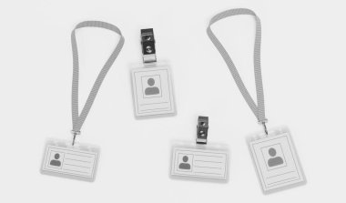 İsim Rozetlerinin Gerçekçi 3 Boyutlu Hazırlaması