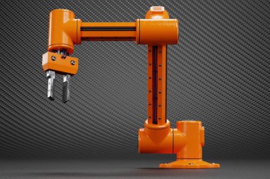 Robotik Kolun Gerçekçi 3B Çizimi