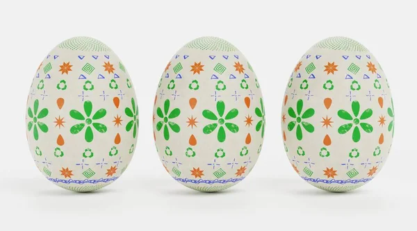 Realistic Render Easter Eggs — Photo