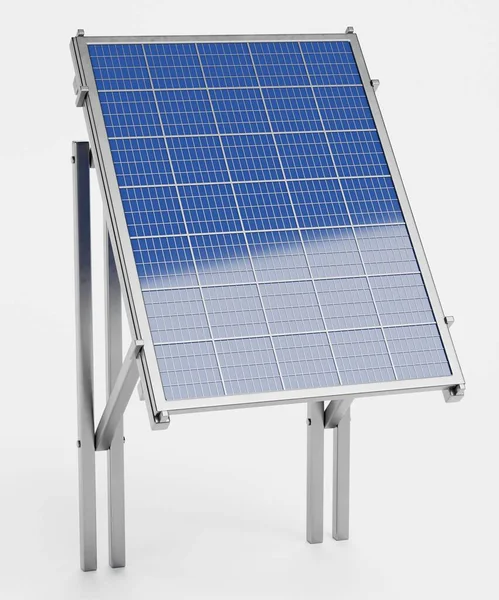 Realistic Render Solar Panel — Stock Photo, Image