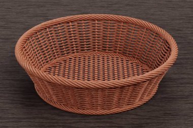 Wicker Sepetinin Gerçekçi 3B Hazırlaması