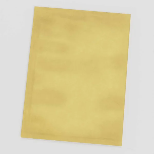 Realistic Render Paper Envelope — Stock Photo, Image