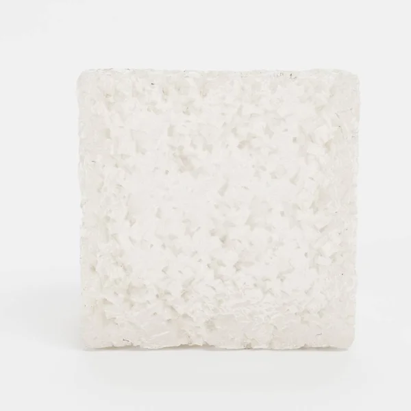 Render Realistico Zucchero Cubo — Foto Stock