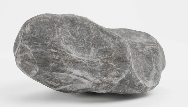 Realistic Render Rock Stone — Stock Photo, Image