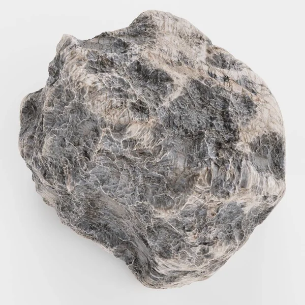 Realistic Render Rock Stone — Stock Photo, Image