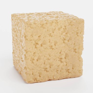 Şeker Küpünün Gerçekçi 3B Hazırlaması