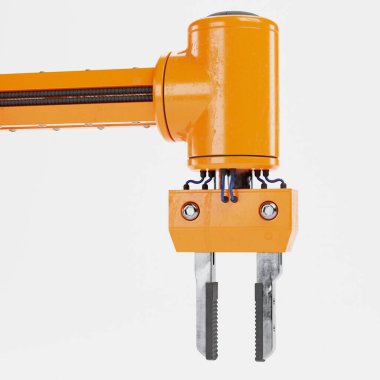 Robotik Kolun Gerçekçi 3B Çizimi