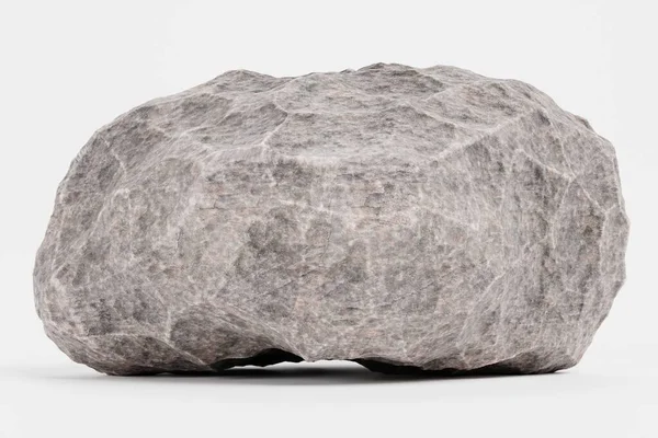 Realistic Render Rock Stone — Stock Photo, Image