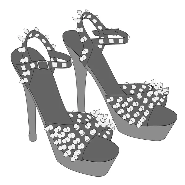 Punk buty — Zdjęcie stockowe