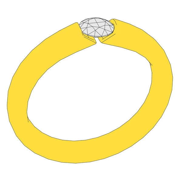 Obraz pierścienia — Zdjęcie stockowe