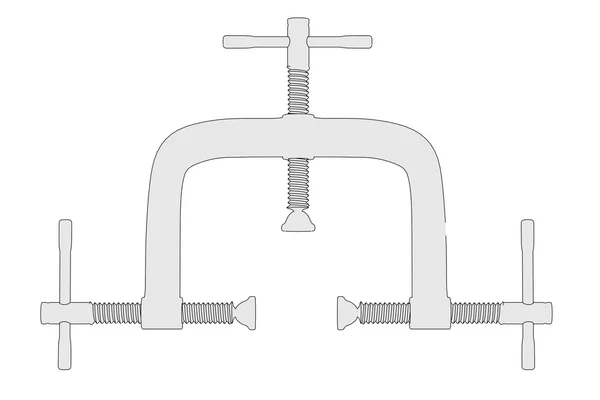 Industrial clamp — Stock Photo, Image