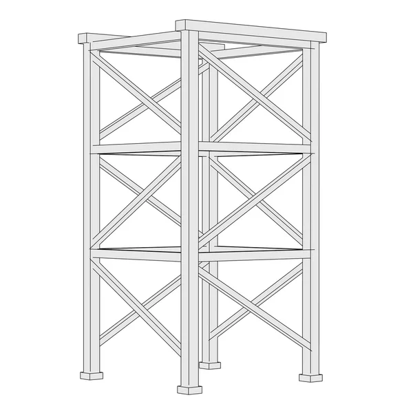 Industriële bouw — Stockfoto