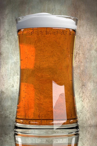 Beer in glass — Stock Photo, Image