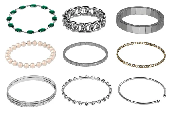 Bracelets (jewelry) — Stock Photo, Image