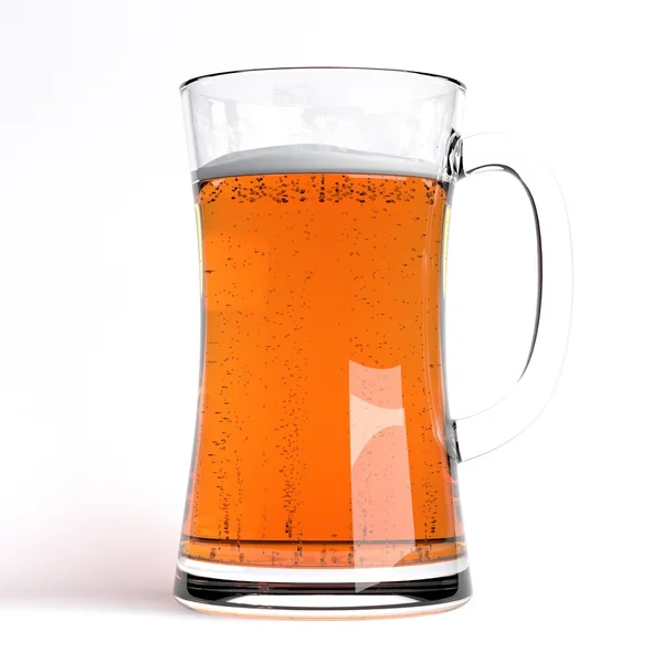 Beer in glass — Stock Photo, Image