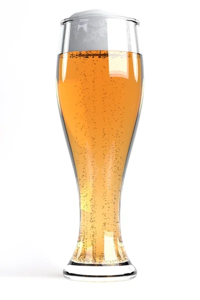 Beer in glass — Stock Photo, Image