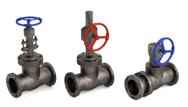 Industrial valves — Stock Photo, Image