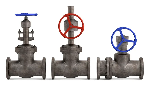 Industrial valves — Stock Photo, Image