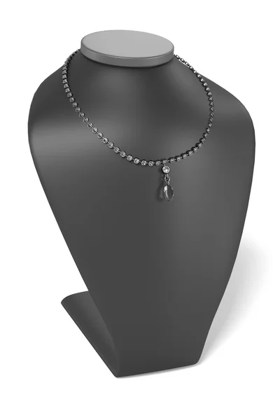 Necklace on dummy — Stock Photo, Image