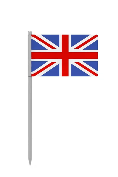 Vlag onder Britse vlag — Stockfoto