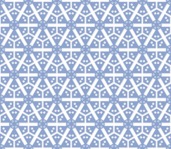 Sereniteit blue abstract textiel patroon — Stockfoto