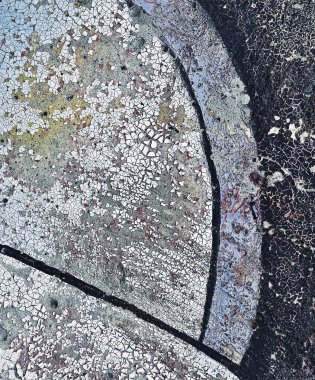 eski yaşlı renkli boya