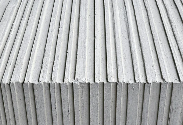 Un patrón de línea en los paneles de hormigón —  Fotos de Stock