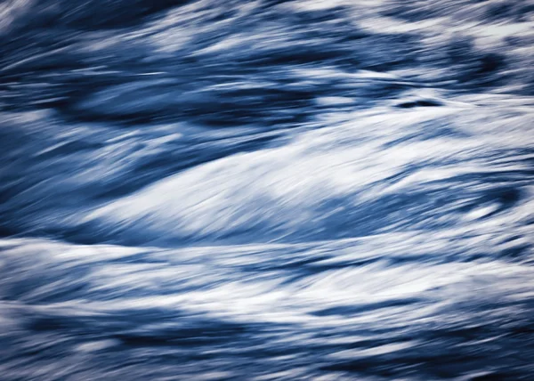 Abstract blue background wild river — Stock Photo, Image